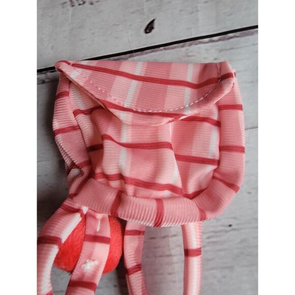 Mini Doll Size Ladybug Pink Backpack - Picture 3 of 6